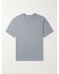 Dries Van Noten - T-shirt in jersey di cotone tinta in capo - Lyst