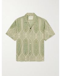 Kardo - Ronen Hemd aus Baumwolle mit Print und wandelbarem Kragen - Lyst