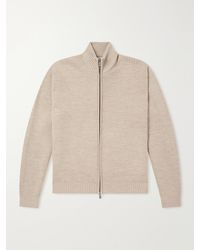 Frescobol Carioca - Minas Merino Wool Zip-Through Sweater - Lyst