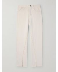 Kartik Research - Faux Pearl-Embellished Jeans - Lyst