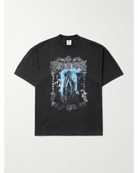 Vetements - Crade Of Filth Oversized Printed Cotton-jersey T-shirt - Lyst