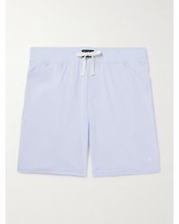 Polo Ralph Lauren - Shorts da pigiama a gamba dritta in jersey di misto cotone e modal stretch - Lyst
