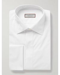 Canali - Cotton-poplin Shirt - Lyst