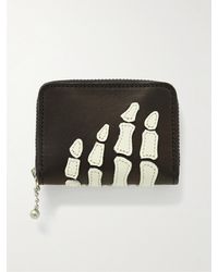 Kapital - Thumb Up Appliquéd Leather Zip-around Wallet - Lyst