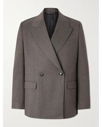 mfpen - Double-breasted Wool-twill Suit Jacket - Lyst