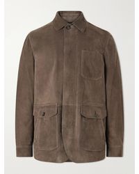 Brioni - Suede Jacket - Lyst