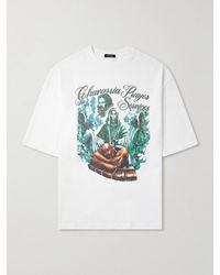 Willy Chavarria - Prayer Services Northsider Printed Cotton-Jersey T-Shirt - Lyst