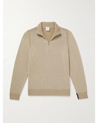 Paul Smith - Pullover in lana con mezza zip - Lyst
