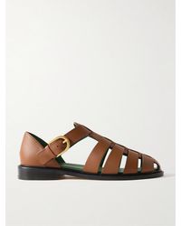 VINNY'S - Full-Grain Leather Sandals - Lyst