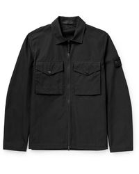 Stone Island - Ghost Cotton-ventile® Overshirt - Lyst