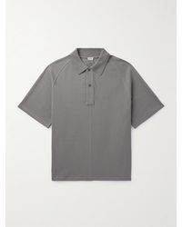 Loewe - Logo-embroidered Cotton-piqué Polo Shirt - Lyst