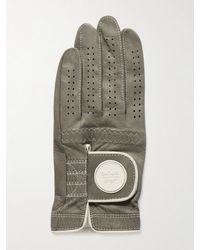 MR P. - G/fore Golf Logo-appliquéd Leather Left Hand Glove - Lyst