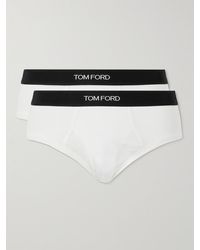Tom Ford - Two-pack Stretch Cotton And Modal-blend Briefs - Lyst