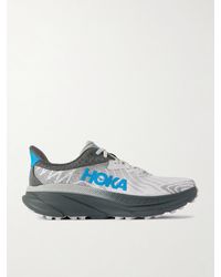 Hoka One One - Challenger 7 Rubber-Trimmed Mesh Trail Running Sneakers - Lyst