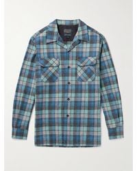 Pendleton - Checked Cotton-flannel Shirt - Lyst