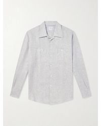 Brunello Cucinelli - Hemp, Linen And Cotton-Blend Shirt - Lyst