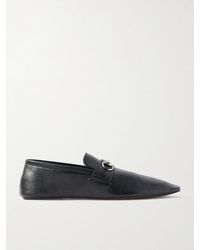 Gucci - Collapsible-Heel Horsebit-Embellished Leather Loafers - Lyst