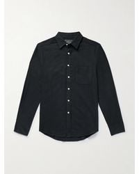 Portuguese Flannel - Teca Brushed Cotton-twill Shirt - Lyst