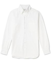 Kingsman - Button-down Cotton Oxford Shirt - Lyst