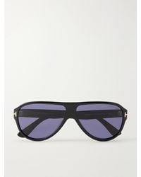 Tom Ford - Samuele 02 Aviator-style Acetate Sunglasses - Lyst