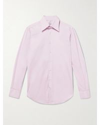 Husbands - Supima Cotton-Poplin Shirt - Lyst