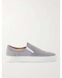 MR P. - Regenerated Suede By Evolo Slip-On Sneakers - Lyst
