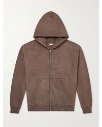 Visvim - Jumbo Cotton-jersey Zip-up Hoodie - Lyst