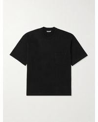 AURALEE - Cotton-Jersey T-Shirt - Lyst