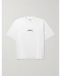 Vetements - Logo-print Cotton-jersey T-shirt - Lyst