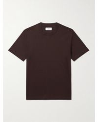 MR P. - Mercerised Cotton-Jersey T-Shirt - Lyst