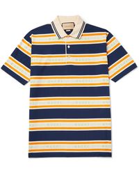 gucci logo baiadera polo
