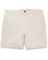 Club Monaco - Baxter Slim-fit Cotton-blend Twill Shorts - Lyst