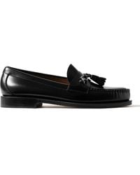 G.H. Bass & Co. - Weejuns Heritage Lincoln Embellished Tasselled Leather Loafers - Lyst