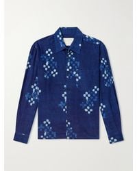 Kardo - Luis Printed Cotton-Corduroy Shirt - Lyst
