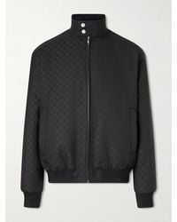 Gucci - Logo-Jacquard Padded Ripstop Blouson Jacket - Lyst