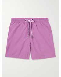Vilebrequin - Moorea Straight-leg Mid-length Econyl® Swim Shorts - Lyst
