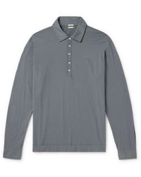 Massimo Alba - Ischia Cotton-jersey Polo Shirt - Lyst
