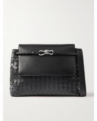 Bottega Veneta - Andiamo Medium Intrecciato Leather Tote Bag - Lyst