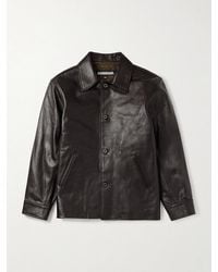 Neighborhood - Leather Jacket - Lyst
