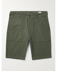 Orslow - Slim-fit Straight-leg Cotton Cargo Shorts - Lyst