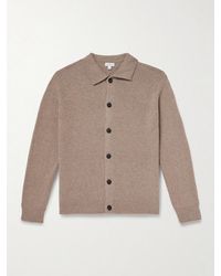 Sunspel - Wool Cardigan - Lyst