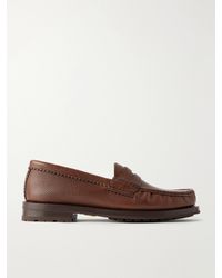 Yuketen - Rob's Full-Grain Leather Penny Loafers - Lyst