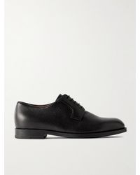 ZEGNA - New Classic Flex Full-Grain Leather Derby Shoes - Lyst