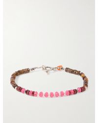 Peyote Bird - Vero Armband mit Zierperlen aus mehreren Steinen und Details aus Sterlingsilber - Lyst