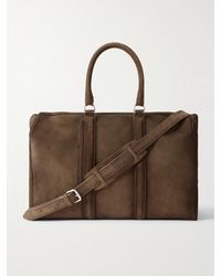 Officine Creative - Quentin 009 Airbrushed Suede Weekend Bag - Lyst
