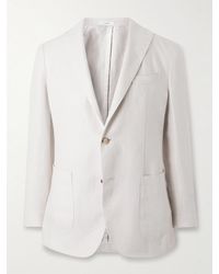 Boglioli - K-jacket Unstructured Linen-twill Suit Jacket - Lyst