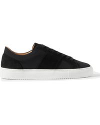 MR P. - Alec Suede-trimmed Canvas Sneakers - Lyst
