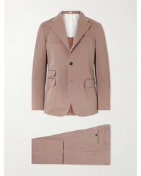 Massimo Alba - Sloop Cotton-twill Suit - Lyst