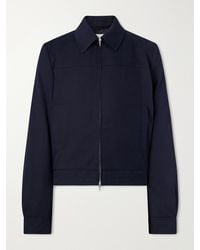 Dries Van Noten - Padded Cotton And Wool-Blend Blouson Jacket - Lyst