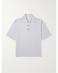 Bottega Veneta - Wool Polo Shirt - Lyst